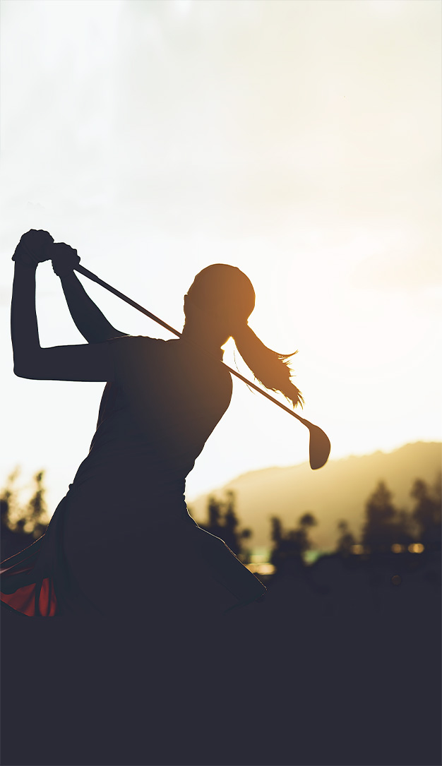 ゴルフの女性イメージ